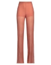 Nensi Dojaka Woman Pants Tan Size M Silk In Brown