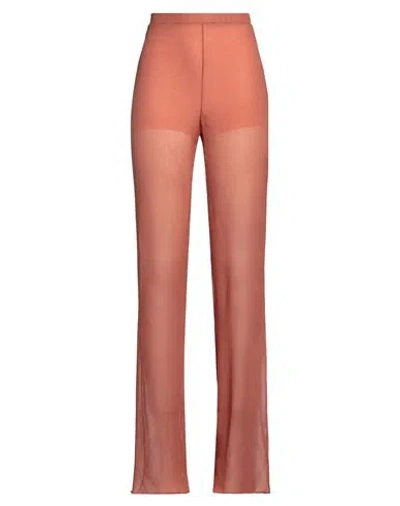 Nensi Dojaka Woman Pants Tan Size M Silk In Pink