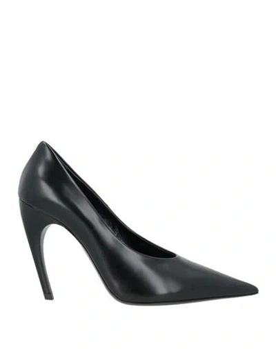NENSI DOJAKA NENSI DOJAKA WOMAN PUMPS BLACK SIZE 6 CALFSKIN
