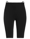 Nensi Dojaka Woman Shorts & Bermuda Shorts Black Size M Polyester, Elastane In Black