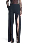 Nensi Dojaka High-waisted Black Trousers With Tailored Silhouette