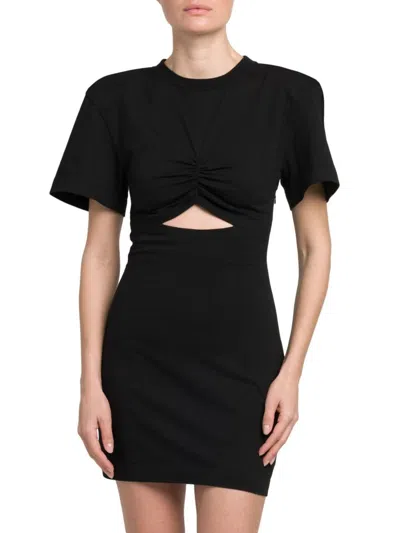 NENSI DOJAKA WOMEN'S CUT-OUT MINI T-SHIRT DRESS