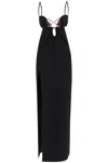 Nensi Dojaka Bustier-neck Sleeveless Gown In Black