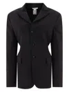 Nensi Dojaka Women's "serge" Tailored Belted Jacket In Black
