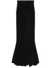 Nensi Dojaka Black Yasmin Skirt In 黑色