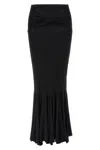 Nensi Dojaka Flared High-waisted Skirt Seam Detailing