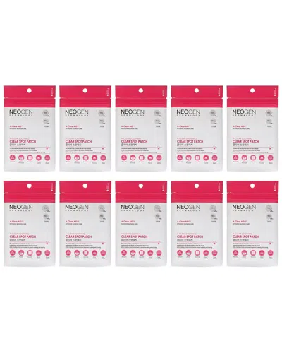 Neogen 24-count Dermalogy A-clear Soothing Spot Patch - Pack Of 10 In Transparent