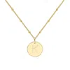 Neola Design Women's Gold Alphabet K Necklace In Gold