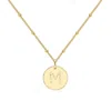 Neola Design Women's Gold Alphabet M Necklace In Gold