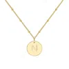 Neola Design Women's Gold Alphabet N Necklace In Gold