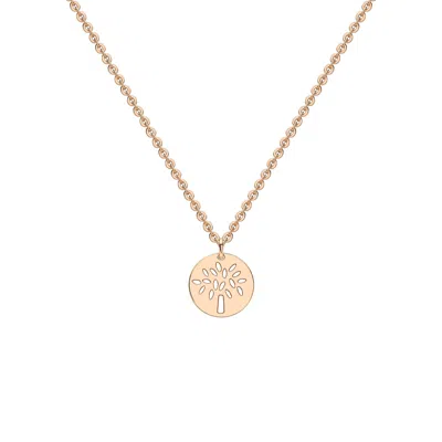Neola Design Women's Rose Gold Vermeil Tree Of Life Necklace