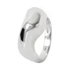 Neola Design Women's Sterling Silver Molten Ring Amorphus