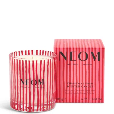 Neom Christmas Wish 1 Wick Candle In Red