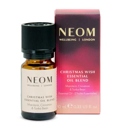 Neom Christmas Wish Essential Oil Blend In Pink