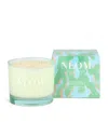 Neom Energy Burst 3-wick Scented Candle In Green
