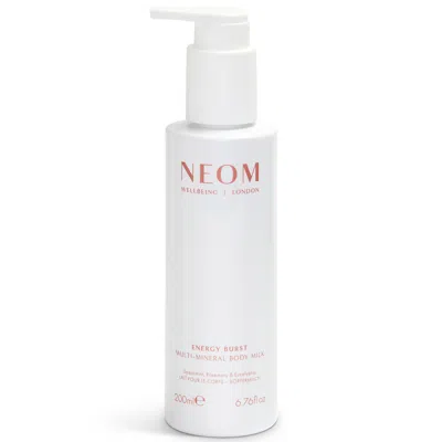 Neom Energy Burst Multi-mineral Body Milk 211g In White