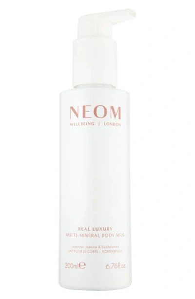 Neom Real Luxury Multi-mineral Body Milk, 6.76 oz In White
