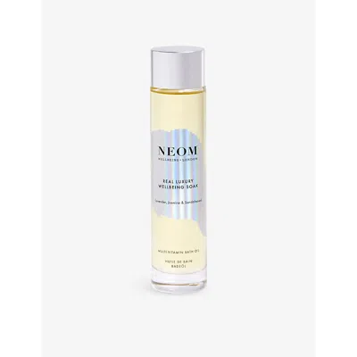 Neom Real Luxury Wellbeing Soak Bath Oil In White