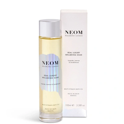 Neom Real Luxury Wellbeing Soak Multi-vitamin Bath Oil 100ml