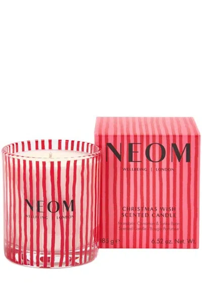 Neom Wellbeing Christmas Wish 1 Wick Candle 185g In Animal Print