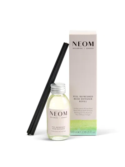 Neom Wellbeing Feel Refreshed Reed Diffuser Refill, Size 100ml