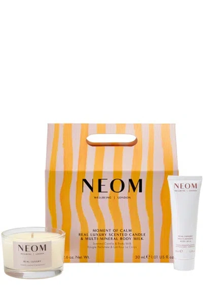 Neom Wellbeing Moment Of Calm Set In Black