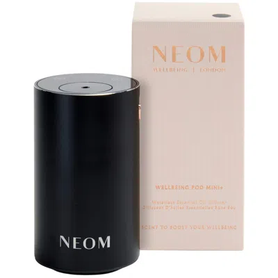 Neom Wellbeing Pod Mini+ Waterless Essential Oil Diffuser In Black