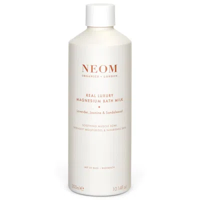 Neom Real Luxury Magnesium Bath Milk 300ml In White