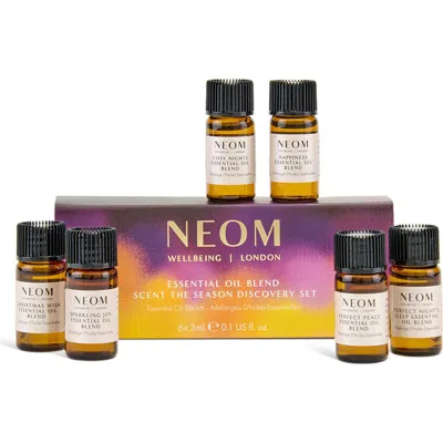 Neom Wellbeing Scent The Season Essential Oil Discovery Set