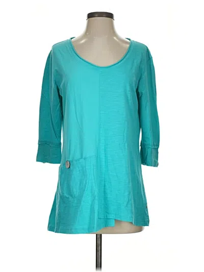 Pre-owned Neon Buddha 3/4 Sleeve T-shirt In Teal