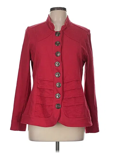 Pre-owned Neon Buddha Blazer Jacket In Red
