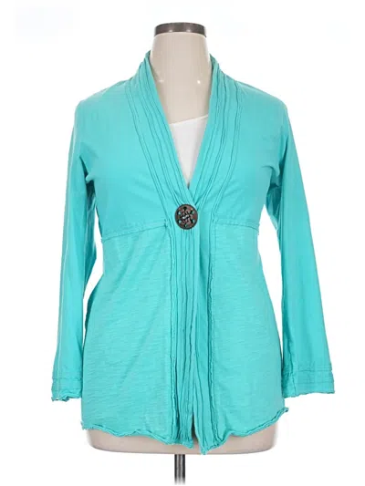 Pre-owned Neon Buddha Cardigan Sweater In Blue