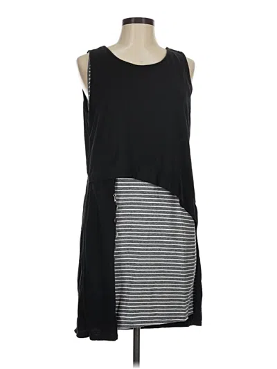 Pre-owned Neon Buddha Casual Dress In Black