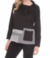 Neon Buddha Dreamer Top In Black In Black