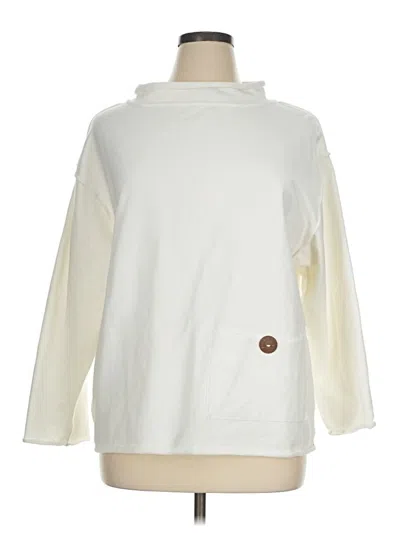 Pre-owned Neon Buddha Long Sleeve Turtleneck In Ivory