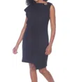 Neon Buddha On Deck Dress In Black In Black