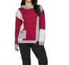 Neon Buddha Snowdrop Pullover In Cranberry In Multi