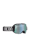 Neon Dragon Mask Ski Glasses In Black