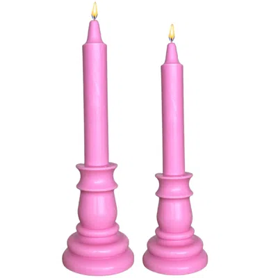 Neos Candlestudio Pink / Purple Candela - Pink