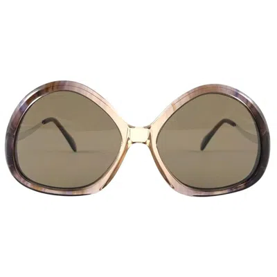 Pre-owned Neostyle Vintage Rare Menrad M510 Funky Multicolor Rose & Silver 1970 Sunglasses In Red