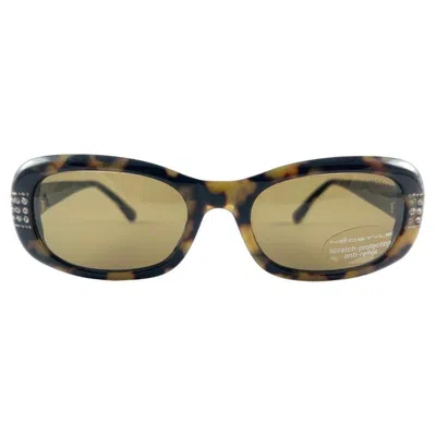 Pre-owned Neostyle Vintage Rare  Mozart Tortoise Oversized 1970 Sunglasses In Brown