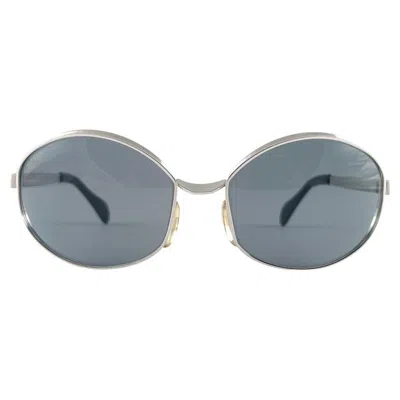 Pre-owned Neostyle Vintage Rare  Oversized Silver Lenses 1970 Sunglasses