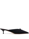 Neous 40mm Matar Mules In Black