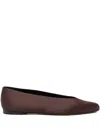 Neous 5mm Beid Flat Pumps In Brown