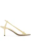 Neous Leather Sandals In Neutrals