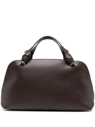 Neous Aries Tote Bag In Brown