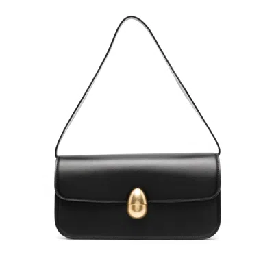 Neous Leather Shoulder Bags In Black