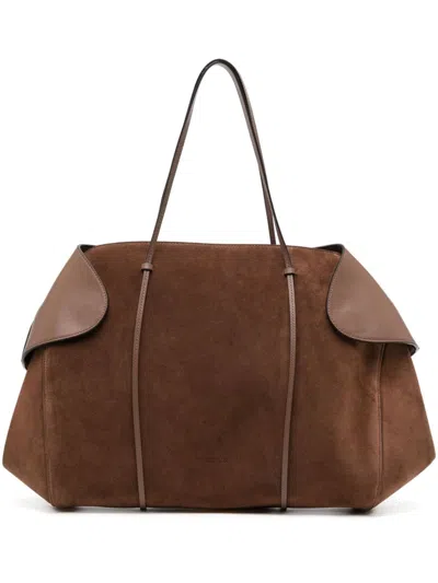 Neous Berenices Tote Bag In Dark Taupe