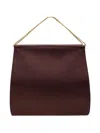 Neous Chain-handle Tote Bag In Burgundy