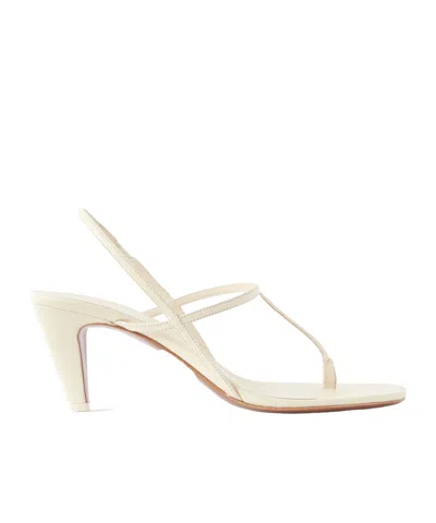 Neous Cream Strappy Heeled Sandals In Neutral